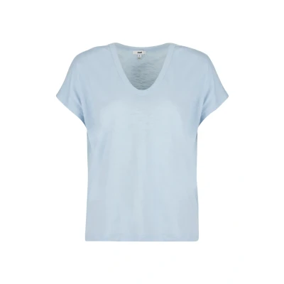Abbildung von Mavi Damen Short Sleeve Basic T Shirt, Kentucky Blue, Large