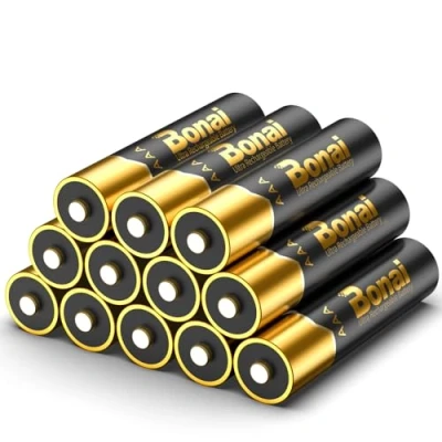 Abbildung von BONAI AAA Wiederaufladbare Batterien Hohe Kapazität 1100mAh 12 Stück Akku 1,2V Micro Accu NI MH Aufladbare Akkubatterien HR03 Rechargeable Battery Geringe Selbstentladung