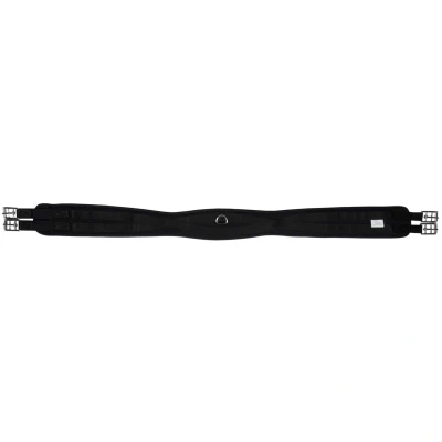 Abbildung von Kerbl Sattelgurt mit Memory Schaum Schwarz 125cm