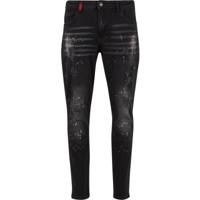 Abbildung von 2Y Studios Alberto Jeans Slim Fit, Herren, Größe: 31, Black