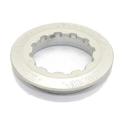 Abbildung von Miche Abschlussmutter. Shimano kompatib 9/10/11 fach für 1.Pos ab 12 Zähne