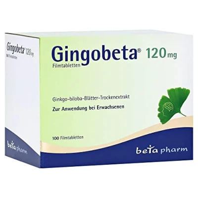 Abbildung von Gingobeta 120 mg Filmtabletten 100 St