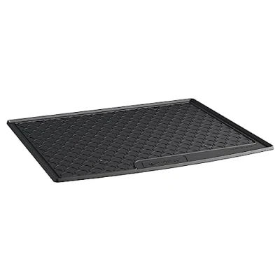 Abbildung von AROBA GL1229 Design Kofferraumwanne kompatibel mit BMW X1 ab BJ. 10.2022&gt; hoher Ladeboden Kofferraummatte passgenau erhöhtem Rand Farbe schwarz