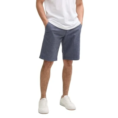 Abbildung von TOM Tailor Shorts, Herren, Größe: 31, Navy blue white structure