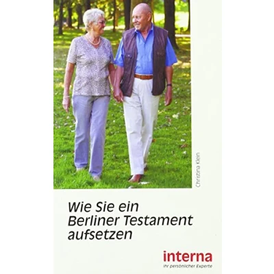 Abbildung von Wie Sie ein Berliner Testament aufsetzen (Recht und Vermögen)