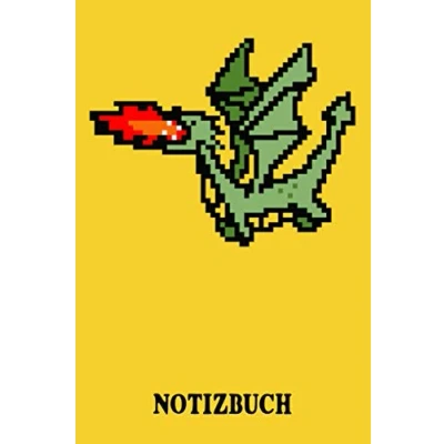 Abbildung von Notizheft: Drache Notizbuch Rollenspiel Abenteuer Nerd 120 Seiten vorgefertigte Listen Liniert Checkliste gepunktet To Do Liste zum ... Geschenk Planer ca. A5 Schulheft