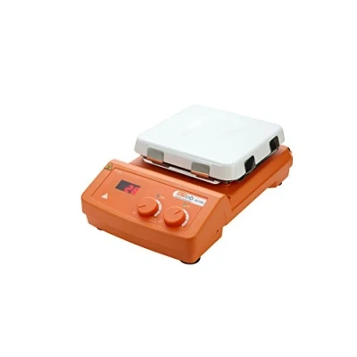 Abbildung von sunLab ABS Digitaler Magnetrührer mit Heizung bis 550C, 20L, 1500 UpM, 230V