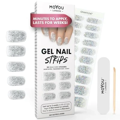 Abbildung von MoYou Gel Nail Strip Glitters (Various Options) Eat Glitter and Shine