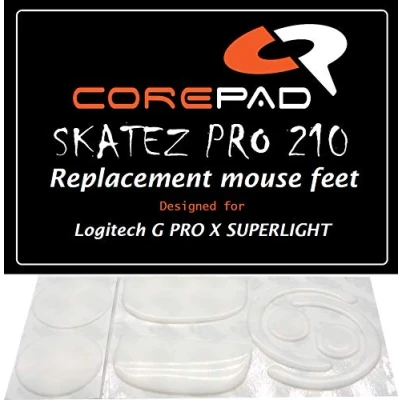 Abbildung von Corepad Skatez PRO 210 Ersatz Mausfüße kompatibel mit Logitech G X Superlight