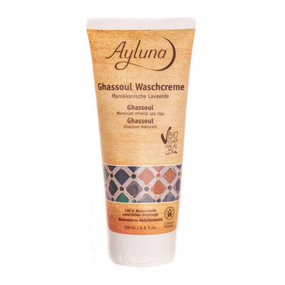 Abbildung von Ayluna Ghassoul Waschcreme 200 ml Tube