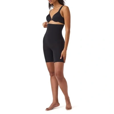 Abbildung von Spanx Damen Higher Power Miederhose, Schwarz (Very Black 000), L EU