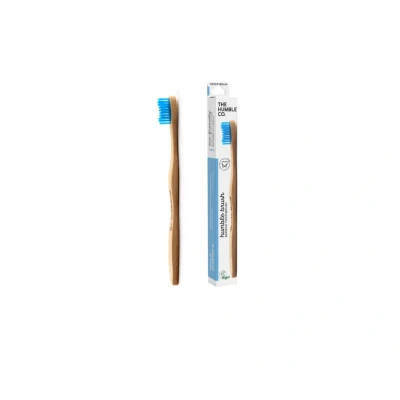 Abbildung von Humble Brush Erwachsene medium blau 1 Zahnbürste