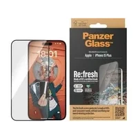Abbildung von PanzerGlass™ Re:fresh Displayschutz iPhone 15 Plus Ultra Wide Fit m. EasyAligner