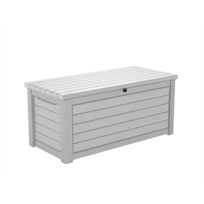 Abbildung von Keter Gartenbox &quot;NORTHWOOD&quot; 623L 157x72x69cm Deckel bis 270kg belastbar, abschließbar