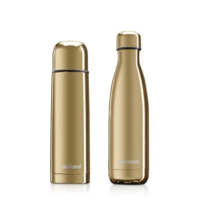 Abbildung von Miniland 89259 Set Isolierkanne Isolierflasche Mybaby&amp;Me, 500 ml, gold