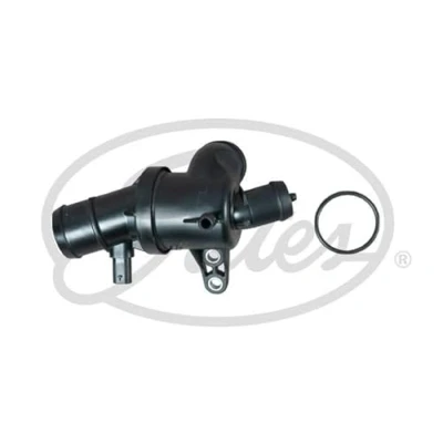 Abbildung von GATES TH535108 Kühlwasserthermostat 108 mit Gehäuse BMW: 5 Touring, Limousine, 1 Schrägheck