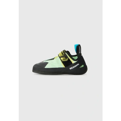 Abbildung von Scarpa W Origin Vs Grün Bequemer weicher Damen Kletterschuh, Größe EU 37 Farbe Pastel Green Lime