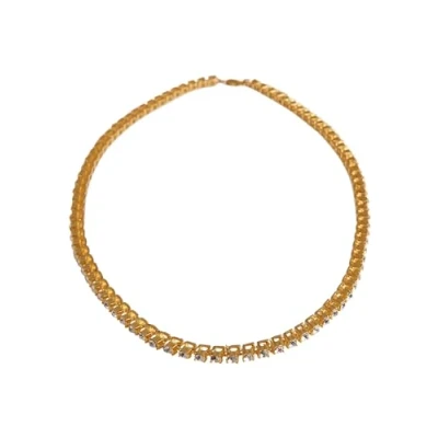 Abbildung von Urban Classics Necklace WITH Stones Halskette goldcoloured, Herren, Größe: One Size, Gold coloured