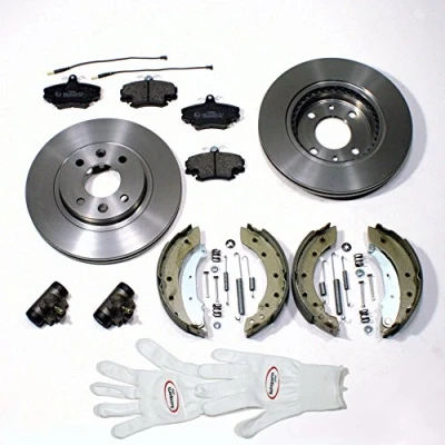 Abbildung von Autoparts Online Set 60004245 Bremsscheiben Ø 259mm / Bremsen + Bremsbacken vorne hinten