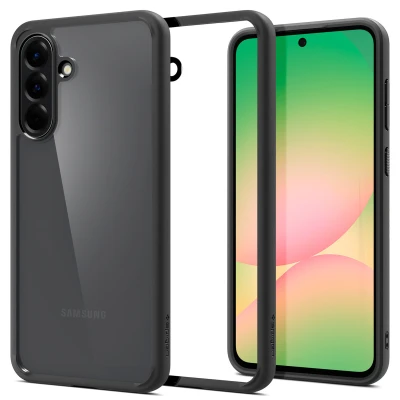 Abbildung von Spigen Ultra Hybrid TPU Back Cover Schwarz Samsung Galaxy A56 5G