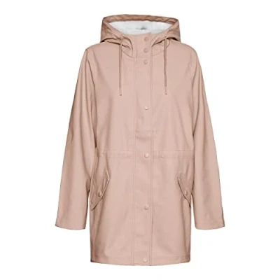 Abbildung von Vero Moda Tall Vmmalou Coated Jacket Regenjacke / wasserabweisende Jacke, Damen, Größe: XS, Mahogony rose
