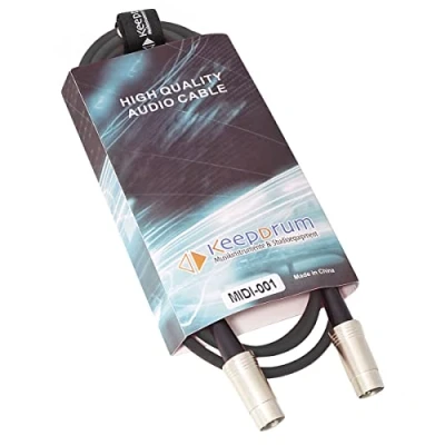 Abbildung von keepdrum MID001 Midi Kabel 4m