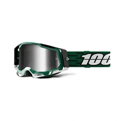 Abbildung von 100 Percent Racecraft 2 Goggle Milori Mirror Silver Lens Sunglasses, Schwarz, ESTANDAR