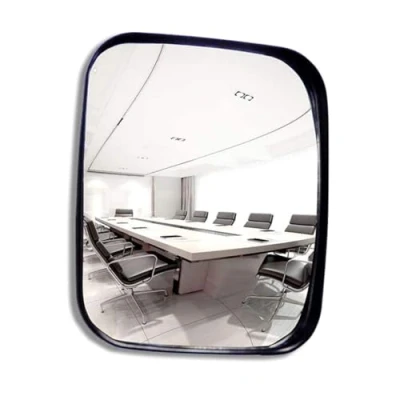 Abbildung von HUOCAI Verkehrsspiegel Weitwinkel Sicherheit Convex Familie Auffahrt Garage Krankenhaus Parkplatz Verkehrssicherheit Single Dot Spiegel, Innen und Außen,16 * 19cm (20 24CM)