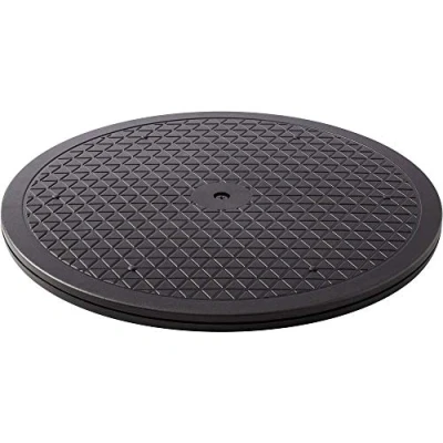 Abbildung von TOOLCRAFT Schreibtischaufsatz Monitor Drehteller Höhen Bereich: 2 cm (max) Schwarz