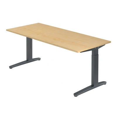 Abbildung von Hammerbacher Schreibtisch XB19 Ahorn/Graphit