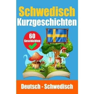 Abbildung von Kurzgeschichten auf Schwedisch und Deutsch nebeneinander: Lernen Sie die schwedische Sprache durch