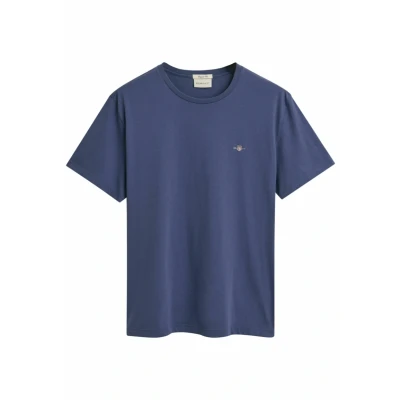 Abbildung von GANT Shield Tshirt basic, Herren, Größe: XXL, Dusty navy