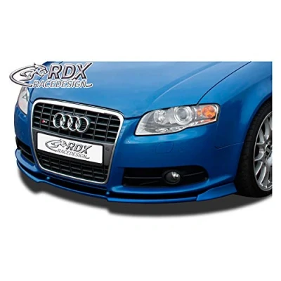 Abbildung von Frontspoiler Vario X kompatibel mit Audi A4 8E/B7 S Line/S4 2005 2008 (PU)