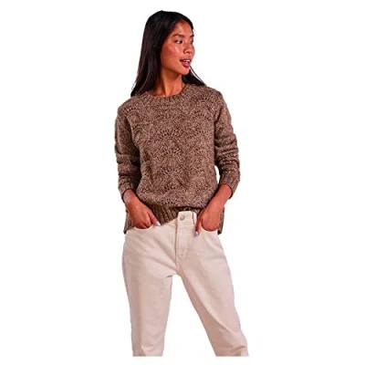 Abbildung von Pieces Bibbi Strickpullover, Damen, Größe: Medium, Fossil