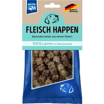 Abbildung von NutriQM Fleisch Happen Lamm 5x 100g