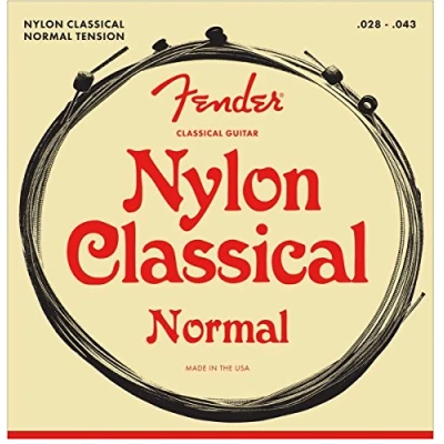 Abbildung von Fender Saiten, Nylon Git. Saiten 130 Clear, Ball End Konzertgitarrensaiten