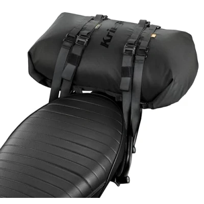 Abbildung von Hecktasche Kriega Rollpack 20 Motorradtasche Gepäck Liter Universal Rolltop, schwarz