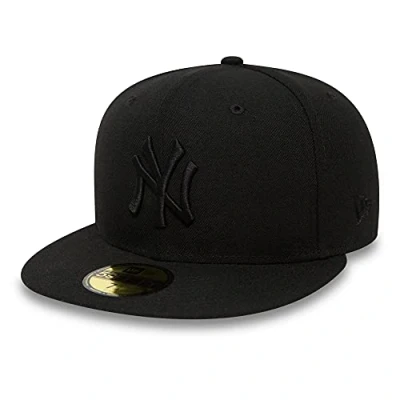 Abbildung von New Era York Yankees Cap 59Fifty Basecap Baseball Fitted Kappe MLB BoB schwarz 6 7/8 55cm (S)