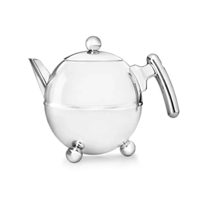 Abbildung von bredemeijer Bella Ronde Teekanne 1,5 l silber