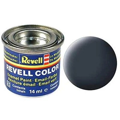 Abbildung von Revell Streichfarbe blaugrau matt # 79 Farbdose 14 ml #32179