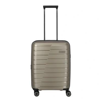 Abbildung von Travelite Air Base 4 Wheel Cabin Trolley Expandable champagne metallicHandgepäck Koffer