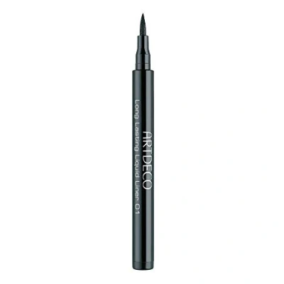 Abbildung von ARTDECO Long Lasting Liquid Liner Wasserfester, wischfester, flüssiger Eyeliner mit ultradünner Filzspitze 0,4 ml