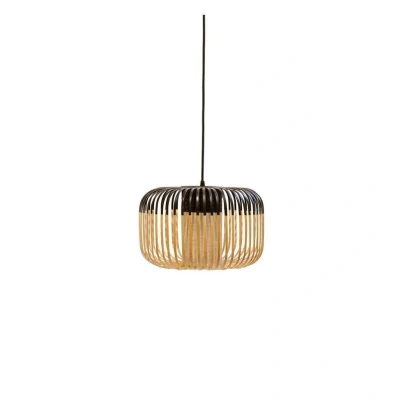 Abbildung von Forestier Bamboo Light S Pendellampe 35 cm schwarz