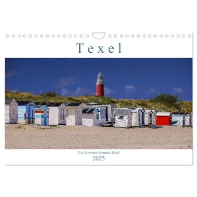 Abbildung von Texel Die Sommer Sonnen Insel (Wandkalender 2025 DIN A4 quer), CALVENDO Monatskalender