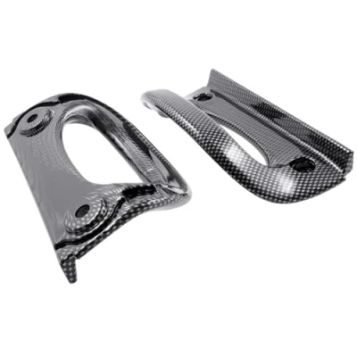 Abbildung von Haltegriffsatz Sozius kompatibel für Yamaha Neos, MBK Ovetto in Carbon