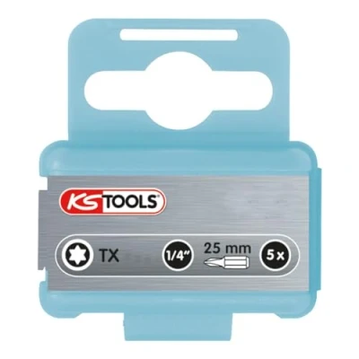 Abbildung von KS TOOLS 910.2321 Schrauberbit 6,3 (1/4&quot;) Chrom Nickelstahl