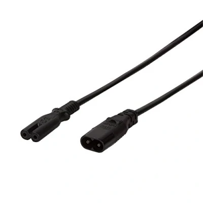Abbildung von LogiLink CP129 Stromkabel Verlängerung, 2m schwarz