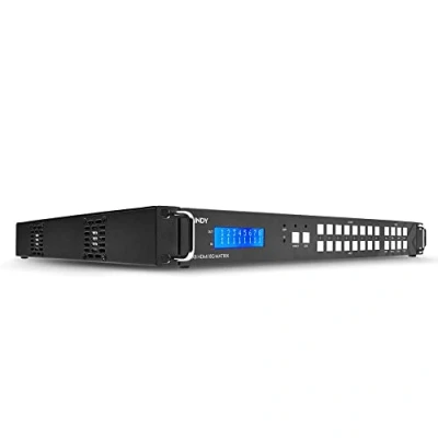 Abbildung von LINDY Matrix Video 8x8 HDMI 18G mit Scaler für Wand Monitor