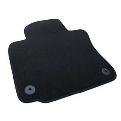 Abbildung von kfz premiumteile24 Velours Fußmatte Fahrerseite Kompatibel mit Golf 5 6 Jetta Scirocco Octavia II Automatte Stoffmatte Premium Qualität Schwarz