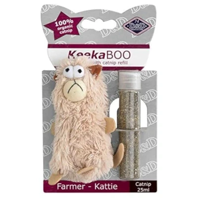 Abbildung von D&amp;D Tierkuscheltier Katzenspielzeug Farmer Kattie
